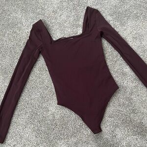 Aritzia square neck bodysuit